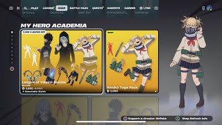 My Hero Academia X Fortnite!! May 10 item shop review