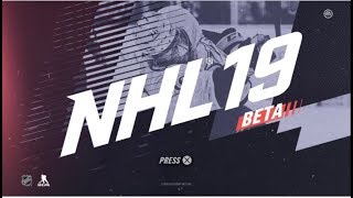 POND HOCKEY GAMEPLAY! | (NHL 19 Beta)