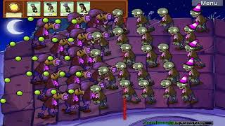 Gatling Pea Zombie Army Vs Zombie Army And ConeHead Zombie Army Fight // Plants Vs Zombies