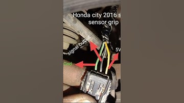 Honda city 2016 speed sensor daigram