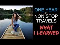 7 THINGS I LEARNT IN ONE YEAR OF NON STOP TRAVELLING | Digital Nomad Life