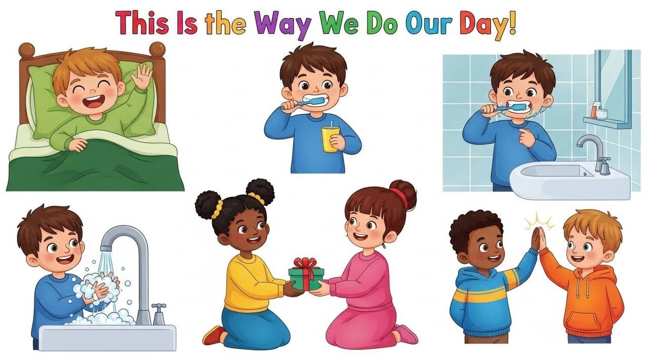 This Is the Way We Do Our Day | Kids Song | Morning Routine Song for Children
