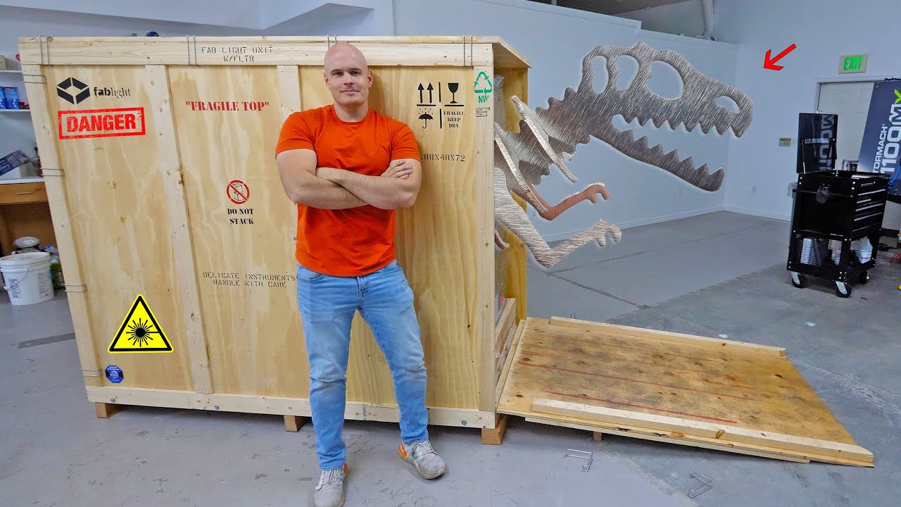 We got a new LASER! - Time to bring back the Dinosaurs...