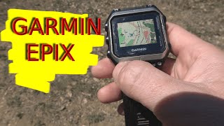 GARMIN EPIX Мои часы для походов и повседневки.