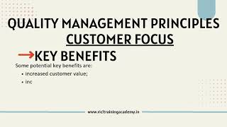 Key Benefits of Customer Focus in ISO 9000:2015 – Why It Matters for Quality Management
