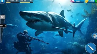 Shark Sniper Gun Hunting Game - Android GamePlay screenshot 5