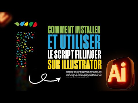 COMMENT INSTALLER ET UTILISER LE SCRIPT FILLINGER SUR ILLUSTRATOR