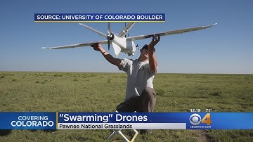 Swarming Drones Technology Developed At CU Boulder