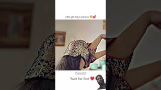 little girl Big Cuteness#cute #baby#cutenessoverload#love#best#scene#trending#explore