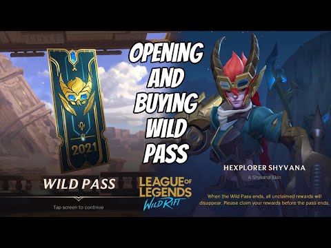 Opening And Buying Wild Pass S4 || Wild Rift