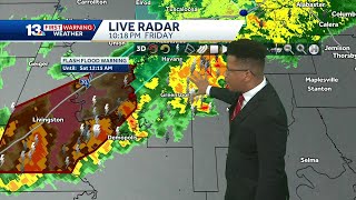 Impact Day Saturday: Showers and storms return to Alabama's forecast, low severe weather threat