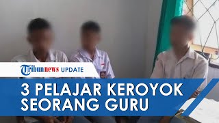Download lagu Tak Terima Ditegur karena Terlambat, 3 Pelajar di Kupang Aniaya Guru hingga Lempari Kursi dan Batu