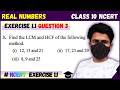 Exercise 1.1 q3 class 10 | Real Numbers | NCERT Exercise 1.1 q3 Solutions