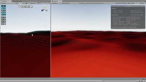 Particle Wave || Only Shadows || Unity3D