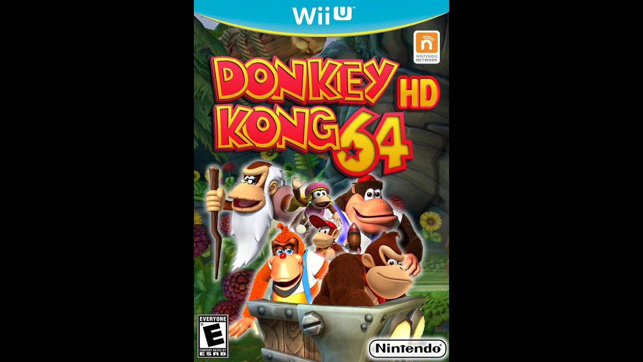 Donkey Kong 64 WiiU Hd cap5 rescatando a Lanky kong YouTube