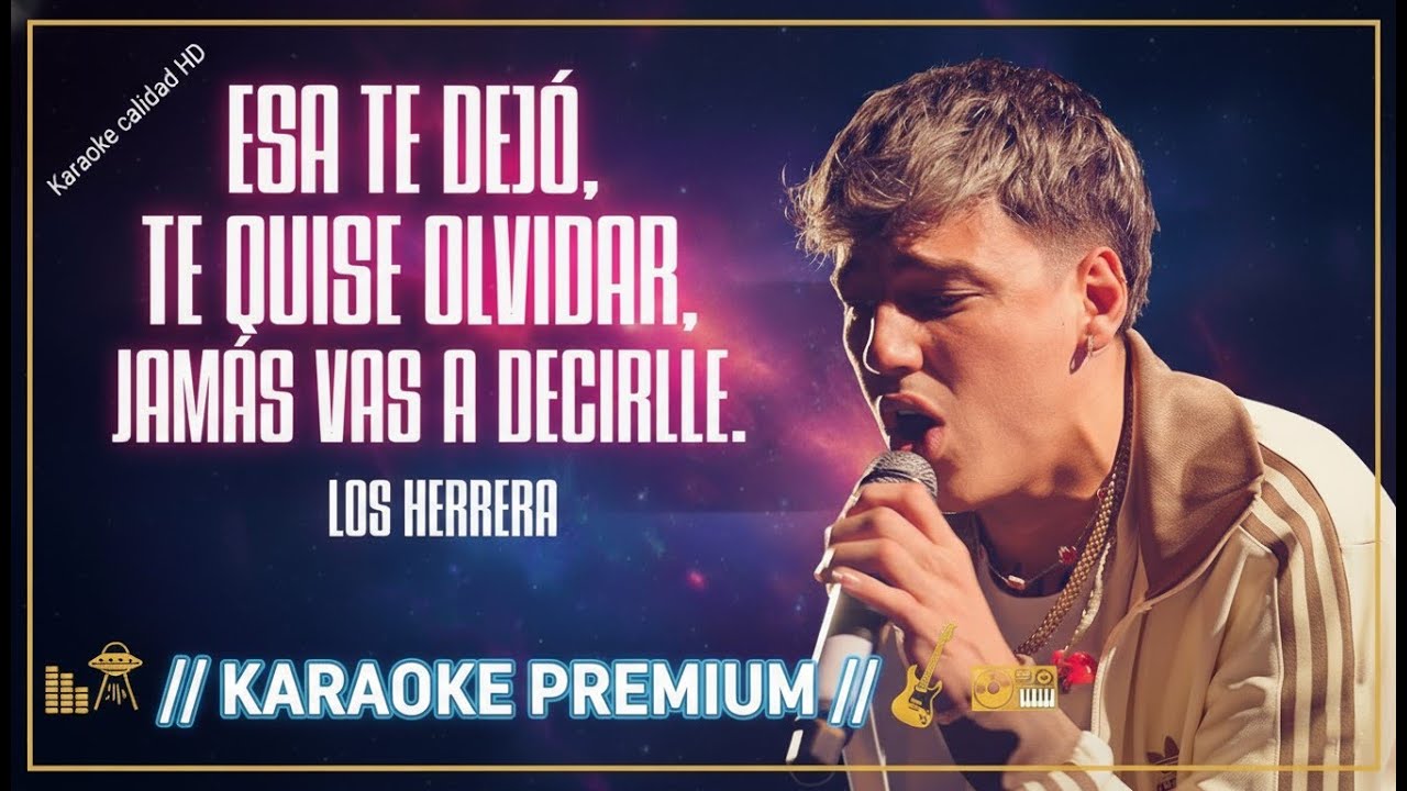 KARAOKE MIX Los Herrera - esa te dejo, te quise olvidar, jamás vas a decirle || Karina en Cuarteto