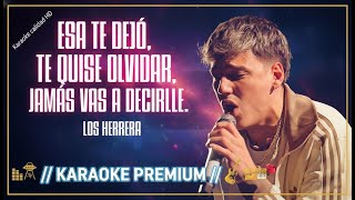 KARAOKE MIX Los Herrera - esa te dejo, te quise olvidar, jamás vas a decirle || Karina en Cuarteto