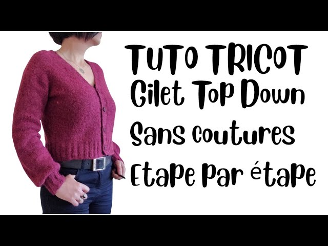 gilet aiguilles circulaires