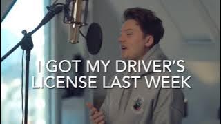 Drivers License - Sing By Conor Maynard (Lyrics Video)