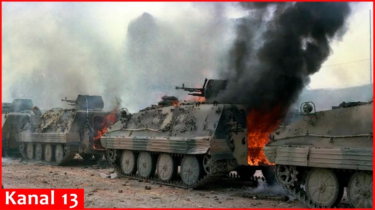 Чеченская техника. Подбитые танки Грозный 1995. Подбитая БМП Грозный 1995. Штурм Грозного подбитые танки.