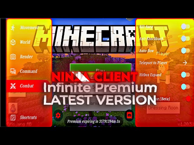 TOOLBOX FOR MINECRAFT 1.20.50-1.20.51 Infinite Premium Time Minecraft Mod Menu |Ninja Client |No Ads class=