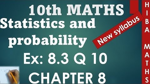 10th maths chapter 8 exercise 8.3 question 10