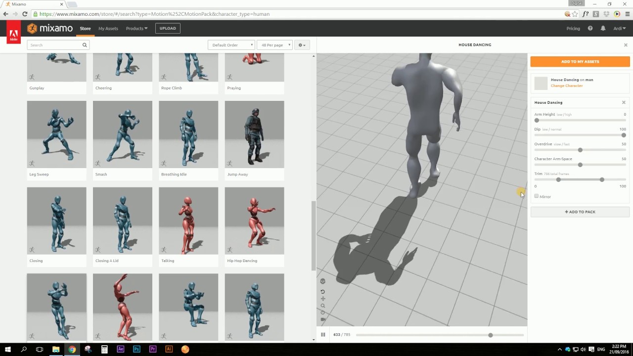 building a character in Sculptris and using it in Mixamo website YouTube