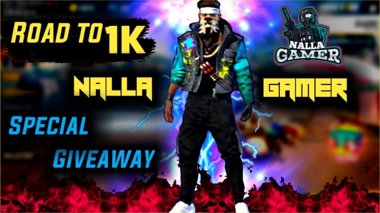photo Free Fire Live Thumbnail Road To 1K youtube