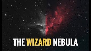 The Wizard Nebula in HA RGB (Color Camera)