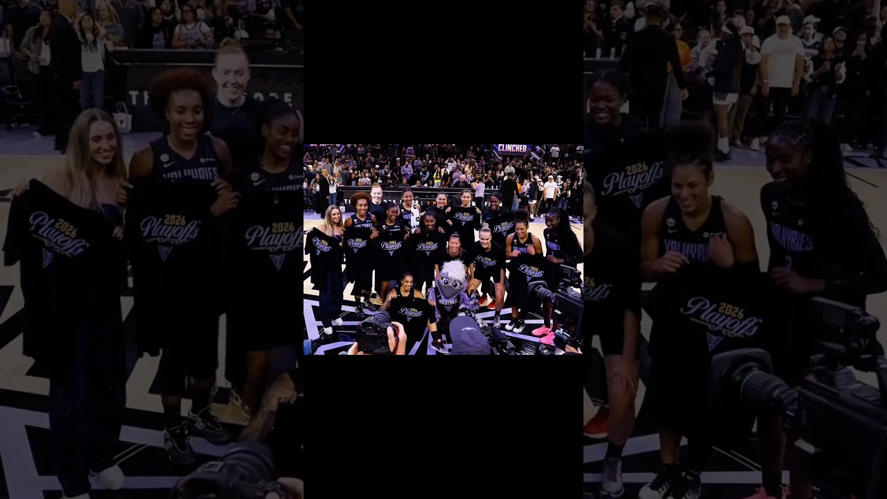 No Place Like Home! Let's Go Ballhala! ⚔️🔥#goldenstatevalkyries #wnba #playoffs #valkyries