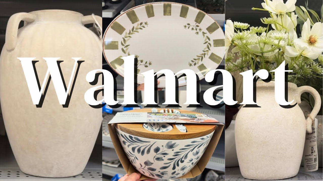 NEW WALMART HIGH END HOME DECOR FINDS FOR SUMMER 2025 | PATIO & OUTDOOR ENTERTAINING + SHOP WITH ME