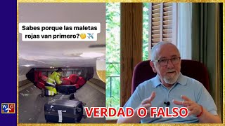 Las MALETAS ROJAS VAN PRIMERO: ¿ esto es así ?