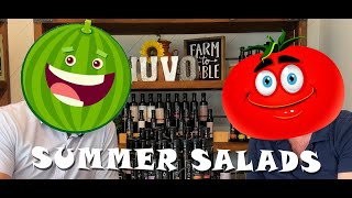 Summer Salad Showdown: Tomato vs. Watermelon with Citrus Vinaigrette!