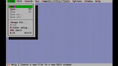 Program Menampilkan Biodata. Turbo Pascal.