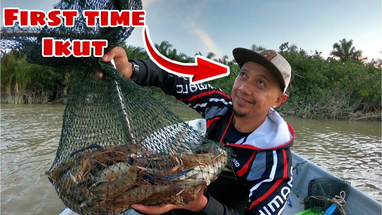Mancing udang galah bukit treh muar johor | giant prawn fishing |