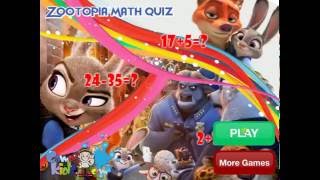 zootopia Zootopia Math Quiz- Baby Games for Kids screenshot 4