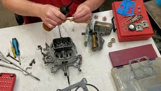 *Part 3* Rebuild of Holley Carburetor list #4777-2 Complete Rebuild with Indept Passage Cleaning