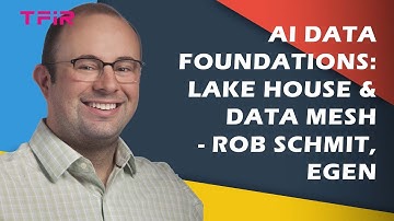 What Are The Data Platform Requirements for AI Implementation | Rob Schmit, Egen