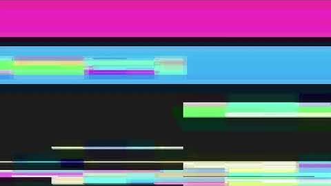Data Glitch short video | Virus attacking in computer free stock video | Screen damage video |