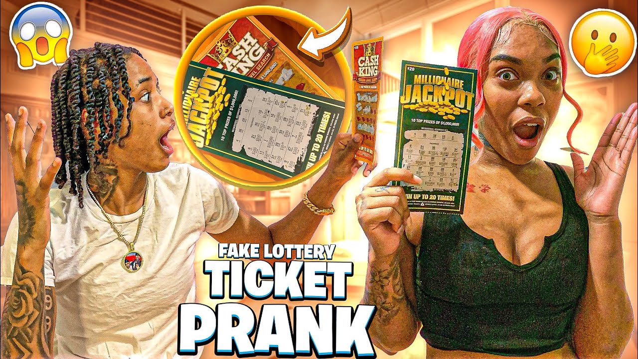 LOTTERY TICKET PRANK ON BAE 🎟😱 ** EXTREMELY FUNNY **