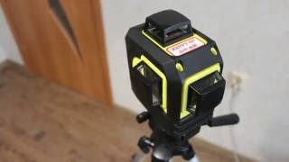 Проверка на точность лазерного нивелира Fukuda 3D (Firecore 3D)
