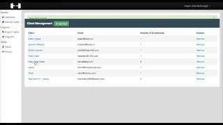 StrengthPortal: How to enroll clients into a program screenshot 3