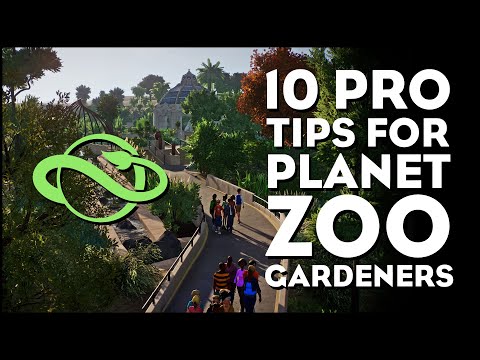 10 Pro Tips For Budding Planet Zoo Gardeners [Planet Zoo Mini Tutorials]