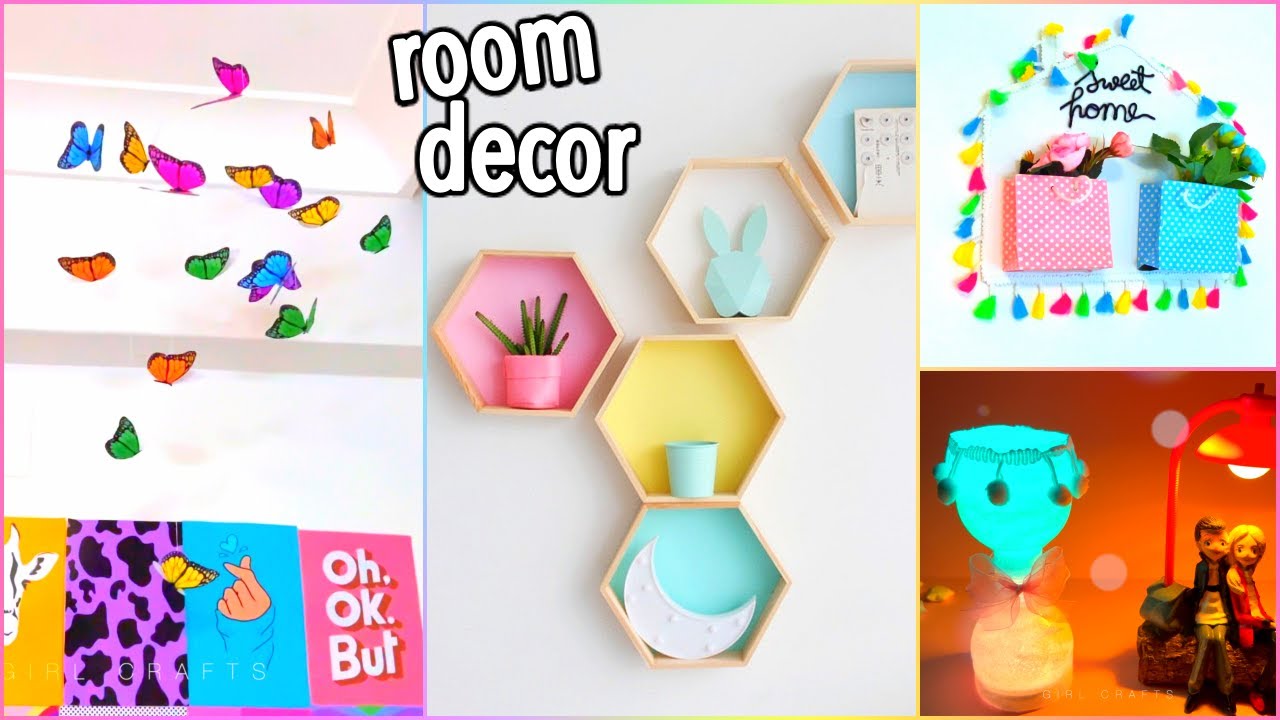 10 DIY - BEAUTIFUL ROOM DECOR HACKS AND CRAFTS - Viral Tik Tok ...