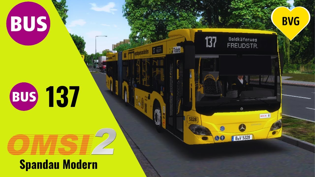 OMSI 2: Spandau Modern | Mit dem C2 GN21 auf den 137er | #8