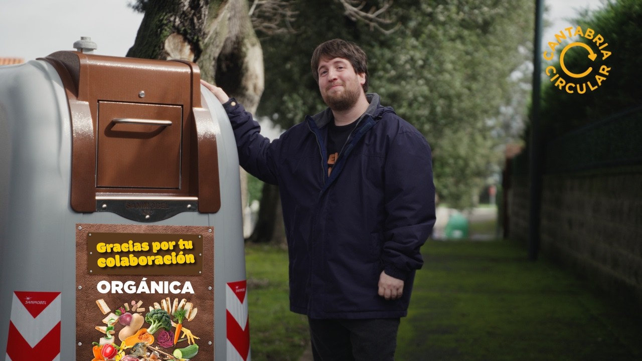 El marrón está de moda ♻️ | Nuevo contenedor marrón en Cantabria - MARE