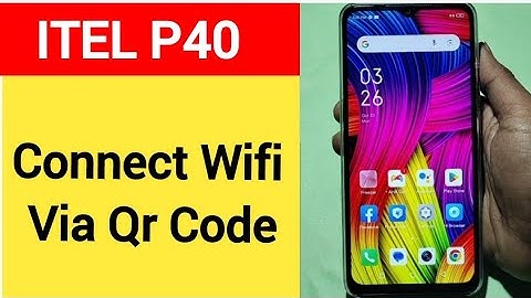 How to connect WiFi via QR code, Itel P40 me Bina password ke Wi Fi connect kaise karen