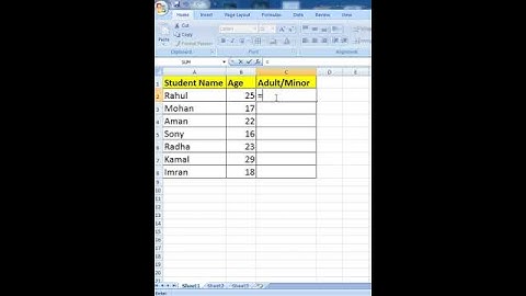 Logical Formula use in ms excel | #viral #ytshorts #youtube #youtubeshorts #shorts #trending #video