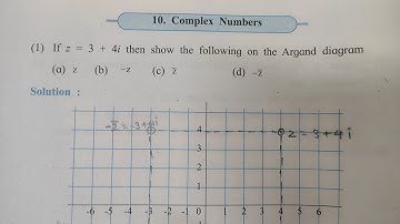 10. Complex number 11th Math Practical Answers ( Maharashtra Board )