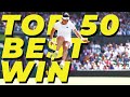 The best win of top 50 players wta tennis